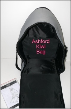 Spinnrad Ashford Kiwi3, gewachst, wenig gebraucht, plus Bag